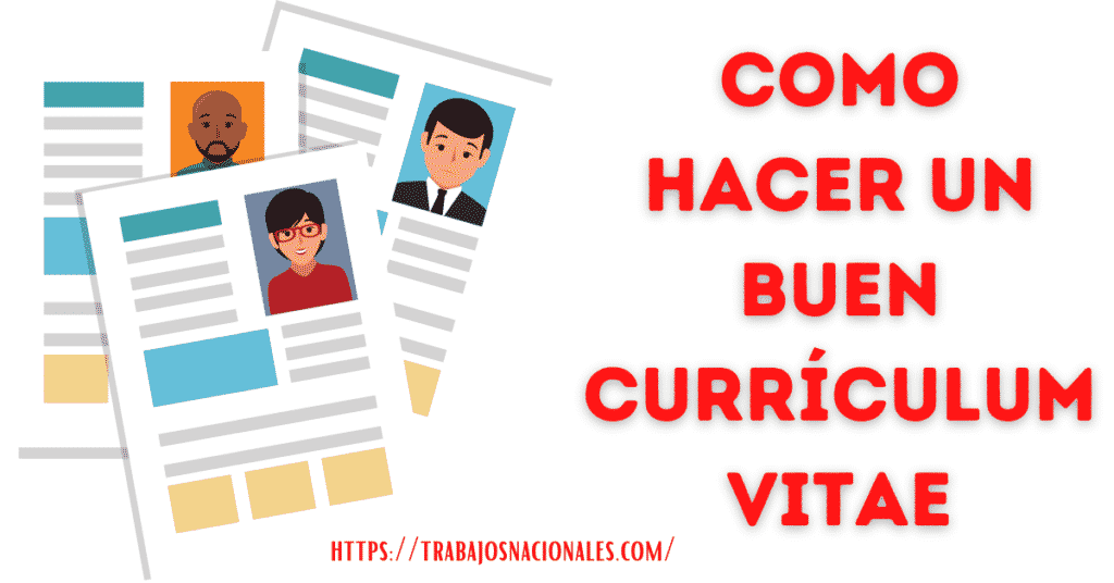 Como hacer un buen currículum vitae