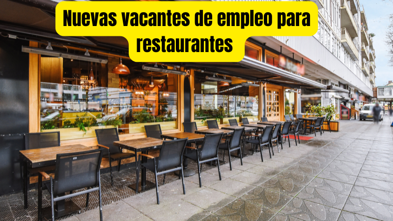 Oportunidades de Empleo en Restaurantes: ¡Comienza Tu Carrera en el Mundo Gastronómico!